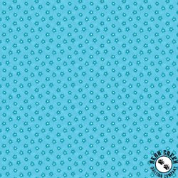 Andover Fabrics Thousand Steps Sea Urchin Turquoise Waters