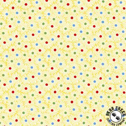 Windham Fabrics Garden Party Pop Daisy Yellow