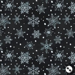 Henry Glass Hollyville Manor Snowflake Deep Navy Henry Glass Hollyville Manor Snowflake Deep Navy