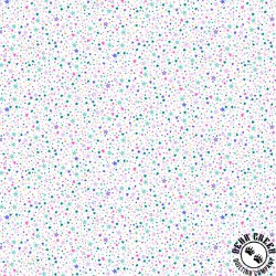 Andover Fabrics Fairy Dust Sparkle White