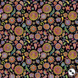 QT Fabrics Skullduggery Ditsy Geo Black QT Fabrics Skullduggery Ditsy Geo Black