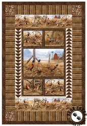 Gathering of Pheasants Quilt Pattern
