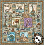 Wilderness Expressions - Watercolor Wildlife Free Quilt Pattern by Robert Kaufman Fabrics