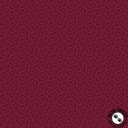 P&B Textiles Whimsy II Overlapping Rings Dark Red P&B Textiles Whimsy II Overlapping Rings Dark Red