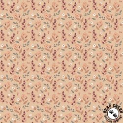 Riley Blake Evening on the Prairie Autumn Floral Beige