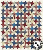 Stonehenge Land of the Free Stars and Stripes - Stars of Valor Free Quilt Pattern by Northcott