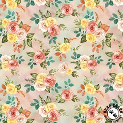 Benartex Gone Country Floral Multi Benartex Gone Country Floral Multi