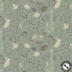 Windham Fabrics Forest Tales Forest Floor Eucalyptus