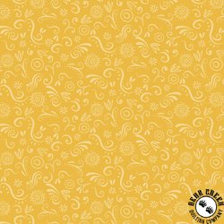 P&B Textiles Love, Teach, Inspire Notebook Doodles Yellow