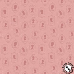 Riley Blake Designs Anne of Green Gables 2 Silhouettes Rose