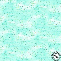 Michael Miller Fabrics Flower Lake Petal Splash Aqua