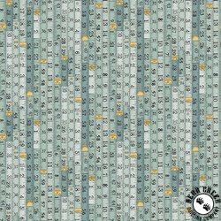 Andover Fabrics Atelier Measurements Blue