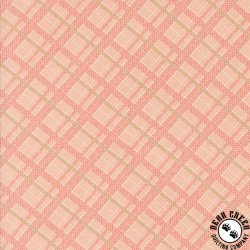 Moda Abloom Stitched Plaid Bubble Gum