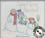 Sparkling Snow Free Embroidery Pattern by Lecien and Crab Apple Hill Studio