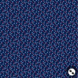 Andover Fabrics Tradition Calico Stars Blue Andover Fabrics Tradition Calico Stars Blue