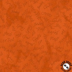 Maywood Studio Spooky Stitches Spooky Words Orange Maywood Studio Spooky Stitches Spooky Words Orange