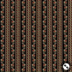 Windham Fabrics Circa Turkey Red Meander Black Windham Fabrics Circa Turkey Red Meander Black