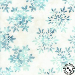 Riley Blake Designs Expressions Batiks Victorian Garden Adriatic Mist