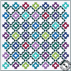 Expressions Batiks Wine Slushie Free Quilt Pattern