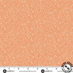 Andover Fabrics Freckles Salmon