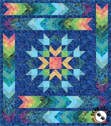 Coral Reef Ocean Tides Free Quilt Pattern