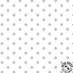 Andover Fabrics Tradition Star Clusters Blue Andover Fabrics Tradition Star Clusters Blue