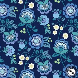 Andover Fabrics Anacapa Isle Flora Cadet