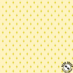 Andover Fabrics Plain and Simple Flower Pin Sunshine