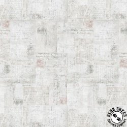 Clothworks Harmony Postcards Light Pewter