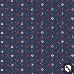 Riley Blake Designs Stars and Stripes Forever Shooting Stars Navy Riley Blake Designs Stars and Stripes Forever Shooting Stars Navy