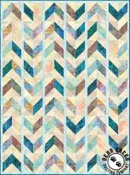 Desertscapes Floating Geese Free Quilt Pattern
