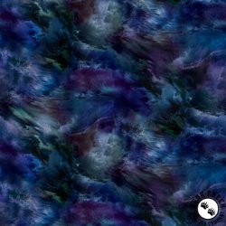 P&B Textiles Sky 108 Inch Wide Backing Fabric Cloudy Sky Dark Blue P&B Textiles Sky 108 Inch Wide Backing Fabric Cloudy Sky Dark Blue