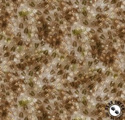 Hoffman Fabrics Forest Fawn Tracks Earth Hoffman Fabrics Forest Fawn Tracks Earth