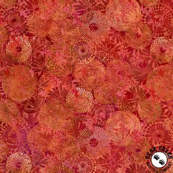In The Beginning Fabrics Allure Exotic Red