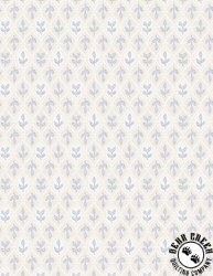 Wilmington Prints Chateau Bleu Floral Agee Cream