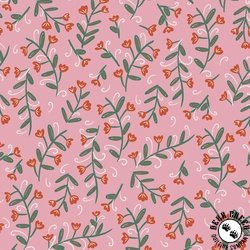 P&B Textiles Things With Wings Floral Vine Pink P&B Textiles Things With Wings Floral Vine Pink