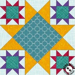 Starry Night Quilt Pattern - PDF DOWNLOAD