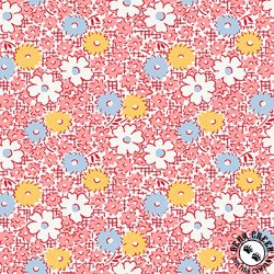 Maywood Studio Dilly Dally Floral Pink Maywood Studio Dilly Dally Floral Pink
