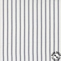 Moda Sun Drenched Ticking Stripe Cloud/Indigo Moda Sun Drenched Ticking Stripe Cloud/Indigo