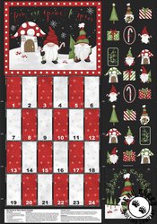 Wilmington Prints Our Gnome to Yours Advent Calendar Panel