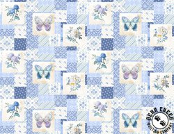 Wilmington Prints Morning Blooms Sampler Multi