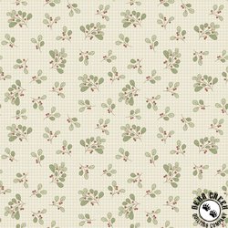 Benartex ABC's Berry Sprig Medium Tan