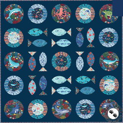 Deep Blue Sea Free Quilt Pattern