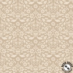 Lewis and Irene Fabrics Isabella Small Taupe Lewis and Irene Fabrics Isabella Small Taupe