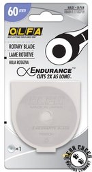 Olfa 60mm Endurance Rotary Cutter Refill Blade Olfa 60mm Endurance Rotary Cutter Refill Blade