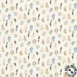 Windham Fabrics Flower Shop Petite Foliage Ivory Windham Fabrics Flower Shop Petite Foliage Ivory