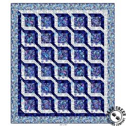 QT Fabrics Fantasia - Garden Dancer  Whole Cloth Quilt Panel