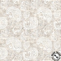 QT Fabrics American Tapestry Paisley Gray QT Fabrics American Tapestry Paisley Gray