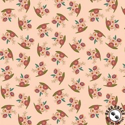 Benartex Follow Your Joy Tossed Roses Medium Peach