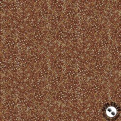 Andover Fabrics Hello Autumn Mini Blooms Brown